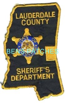 MISSISSIPPI,A,LAUDERDALE COUNTY SHERIFF 3 STATE SHAPED_wm